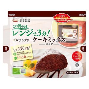 熊本製粉 グルテンフリー ケーキミックス ココア 80g 1個の商品画像