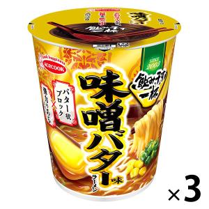 エースコック　飲み干す一杯 味噌バター味ラーメン 67g　　3個｜LOHACO by ASKUL