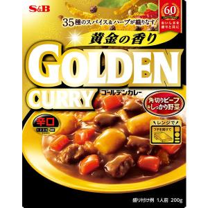 LOHACO - エスビー食品 S＆B ゴールデンカレーレトルト 辛口 1個