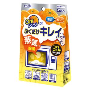 UYEKI（ウエキ） 電子レンジ 掃除 Oh!レンジDEふくだけキレイ 5包入 2