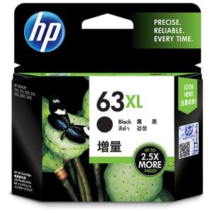HP インクジェットカートリッジ HP63 黒XL（増量） F6U64AA　