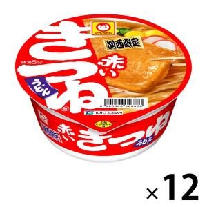 マルちゃん マルちゃん 赤いきつね 東 96g 1ケース（12個） : イー