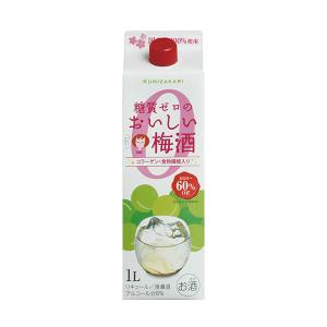 中埜酒造 國盛 糖質ゼロのおいしい梅酒 1000ml 1本