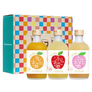 果汁100%りんごジュース【りんごの幸せ・1000ml 瓶（ビン） 3本入】無