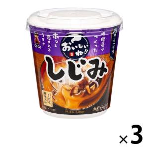 【セール】即席みそ汁　おいしいね！！　しじみ　51g　1セット（3個）　神州一味噌