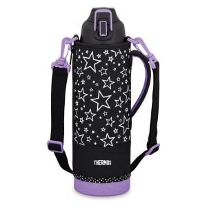 【セール】サーモス（THERMOS） 真空断熱スポーツボトル 1.5L ブラックパープル FHT-1502F BKPL 1個