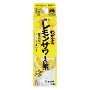 【セール】大関 わが家のレモンサワーの素 1800ml 1本 kaisei｜LOHACO by ASKUL