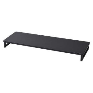 YAMAZEN デスク上スタンド 幅800mm ブラック DTS-8025（BK/BK ）机上台 1台の商品画像