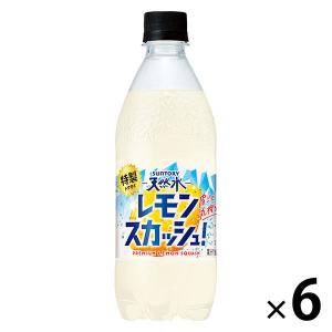 サントリー天然水 特製レモンスカッシュ 500ml 24本入箱 SUNTORY