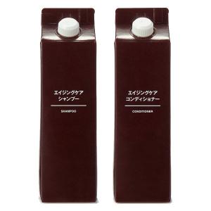 無印良品 エイジングケアシャンプー 600mL ＆ コンディショナー600g 大容量セット 良品計画