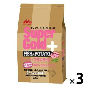 Super Gold スーパーゴールド フィッシュ＆ポテト 子犬・成犬用 低