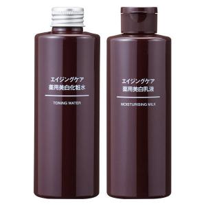 無印良品 エイジングケア薬用美白化粧水＋乳液 （200mL） セット 良品計画