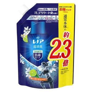 レノア 超消臭 抗菌ビーズ スポーツ クールリフレッシュ＆シトラス 詰め替え 特大 1120ml 1個 抗菌 P＆G