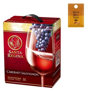 父の日 ギフト 【ロハコ限定】サンタレジーナ カベルネソーヴィニヨン 3000ml＋パスタデスナックチーズおまけ付き　バッグインボックス 赤ワイン｜LOHACO by アスクル