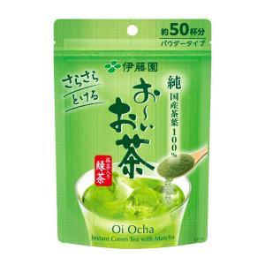 お〜いお茶 伊藤園 濃い茶 さらさら抹茶入り緑茶 80g 機能性表示食品