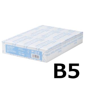 コピー用紙 マルチペーパー スーパーホワイトJ B5 1冊 （500枚入） 高白色 国内生産品 アスクル FSC認証 オリジナルの商品画像