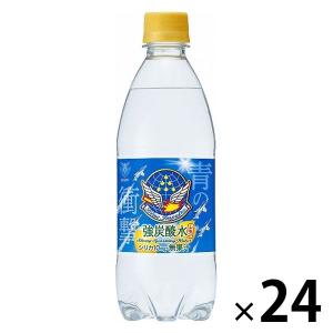 【アウトレット】チェリオ 強炭酸水レモン ブルーインパルス 青の衝撃 500ml  1セット（24本：1本×24）　ソーダ　天然水｜LOHACO by アスクル
