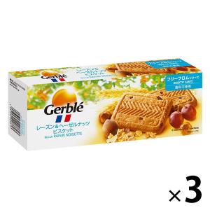 Gerble（ジェルブレ）　レーズン＆ヘーゼルナッツビスケット　1セット(（5枚×4袋入)×3箱）　大塚製薬　栄養補助食品