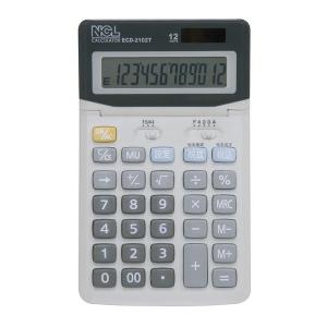 ナカバヤシ 電卓デスクトップタイプスタンダードM ECD-2102T 1個｜LOHACO by アスクル