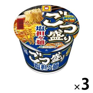 【セール】カップ麺 マルちゃん ごつ盛り 塩担々麺 1セット（3個） 東洋水産 大盛り｜LOHACO by ASKUL