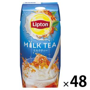 森永乳業 リプトン ミルクティー 200ml 紙パック 48本 (24本入×2