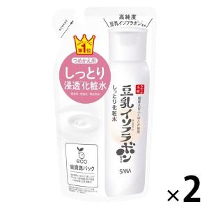 サナ なめらか本舗 しっとり化粧水 NC 詰替用 180mL　2個　常盤薬品工業｜LOHACO by ASKUL