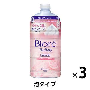 ビオレu 泡タイプ ミュゲ＆ラベンダーの香り つめかえ用 10セット 企画品)ビオレu ザ ボディ 泡タイプ ミュゲ＆ラベンダーの香り