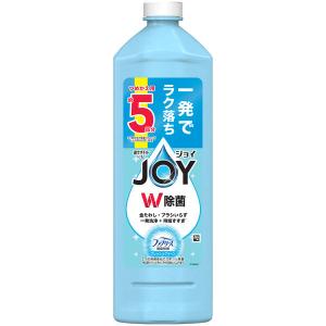 ジョイ JOY W除菌 食器用洗剤 ファブリーズ消臭技術 フレッシュクリーン 詰め替え 特大 670mL 1個 P＆G