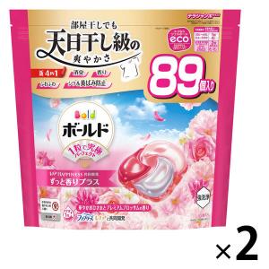 【セール】ボールド ジェルボール4D プレミアムブロッサム 詰め替え 超メガジャンボ 1セット（92粒入×2個）洗濯洗剤 P＆G【リニューアル】