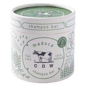 madoca（マドカ） 牛乳石鹸 シャンプーバー シトラスボタニカルの香り 65g 固形シャンプー バイソン