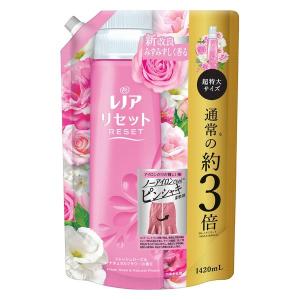 レノアリセット フレッシュローズ＆ナチュラルフラワーの香り 詰め替え 超特大 1420ml 1個 柔軟剤 P＆G