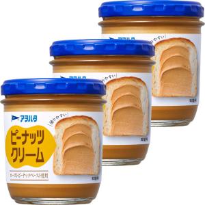 アヲハタ ピーナッツクリーム 140g 3個（ピーナッツバター スプレッド パン ジャム）｜LOHACO by アスクル