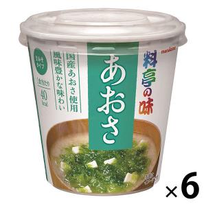 マルコメマルコメ新カップ料亭の味あおさ6個