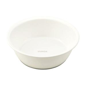 ユノア（YUNOA） 湯おけ 洗面器 底ゴム付き ニューホワイト レック(BB-105)｜LOHACO by アスクル