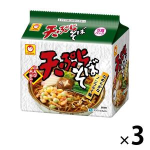 袋麺 東洋水産 天ぷらそば 3セット（5食パック×3）｜LOHACO by ASKUL
