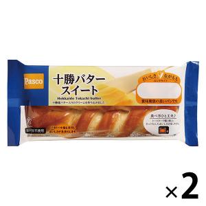 Pasco ロングライフパン 十勝バタースイート 1セット（2個入） 敷島製パン