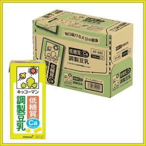 キッコーマン 低糖質調製豆乳 1000ml 1箱（6本入）