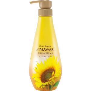 ディアボーテ HIMAWARI（ヒマワリ） オイルインシャンプー リッチ＆リペア エレガントフローラル ポンプ 500mL クラシエ