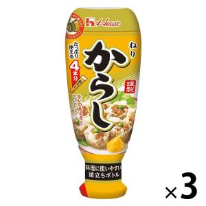 ハウス食品 ねりからし 3個｜LOHACO by アスクル