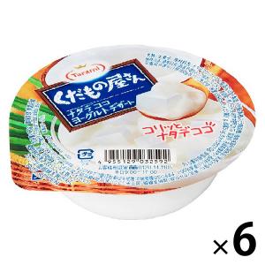 くだもの屋さん ナタデココヨーグルト 6個 たらみ ゼリー