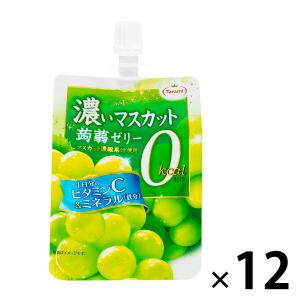 たらみ 濃いマスカット蒟蒻ゼリー0kcal 12個