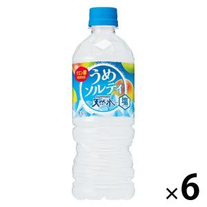 サントリー 天然水 うめソルティ 冷凍兼用 540ml 1セット（6本）｜LOHACO by ASKUL