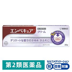 エンペキュア 20g 佐藤製薬★控除★ エンペキュア デリケートゾーン かゆみ かぶれ 湿疹 皮膚炎 じんましん あせも ただれ【第2類医薬品】｜LOHACO by ASKUL