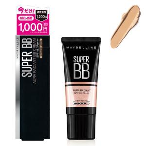 【お試し価格】メイベリン ニューヨーク スーパーBB オーラ ラディアント 02（ミディアムオークル） 30g SPF18/PA+++