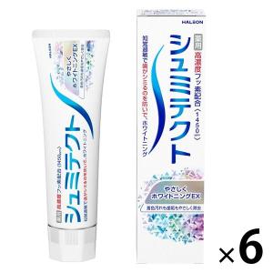 歯磨き粉 フッ素 シュミテクト やさしくホワイトニングEX 95g 1セット（6本）Haleonジャパン 薬用高濃度フッ素配合｜LOHACO by アスクル