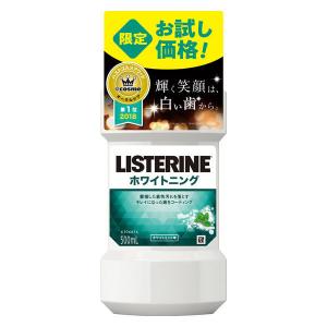 リステリン ホワイトニング エントリーボトル 500mL  マウスウォッシュ 原因菌殺菌 薬用 美白