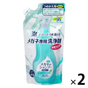 メガネのシャンプー除菌EX ミンティベリーの香り つめかえ用 160ml 1セット（2個）ソフト99コーポレーションの商品画像