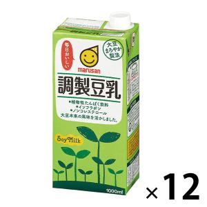 マルサン 調製豆乳 1000ml 1セット（12本）