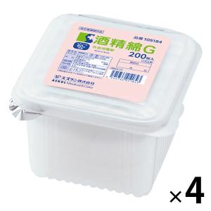 アルコール綿 200枚入 : 上原薬局 - 通販 - Yahoo!ショッピング