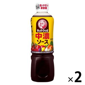 ブルドック　中濃ソース　500ml　830054　ブルドックソース　 1セット（2本）｜LOHACO by ASKUL